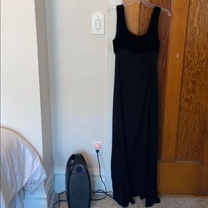 Black long ball gown Lauren Ralph Lauren dress